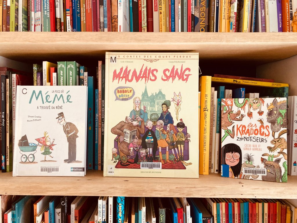 A la bibli #2 : Une sacrée mémé, des Kradocs énervés et un vampire&nbsp;angoissé